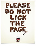 Nutella: Please do not lick the page