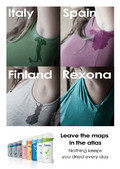 Rexona: Leave the maps in the atlas