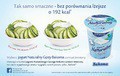 Bakoma: jogurt Naturalny Gsty lejszy od mietany