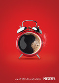 Nescafe: Clock