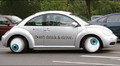 VW Beetle: Don't drink and....