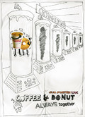 Dunkin' Donuts Coffee Shop: Coffee & Donut Always Together