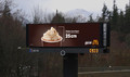 McDonald's Canada: McCaf Snow Report Billboard