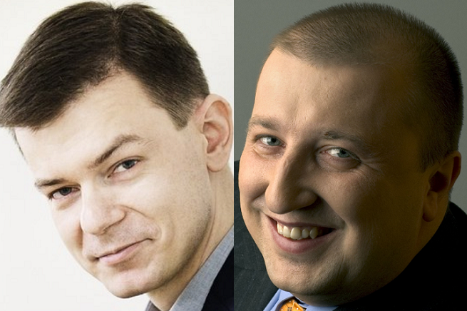Od lewej: <b>Jarosław Grabowski</b> i Maciej Kossowski - JaroslawGrabowskiMaciejKossowski-655