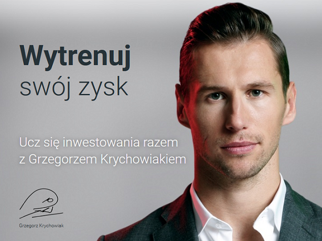 Grzegorz Krychowiak w reklamie X-Trade Brokers