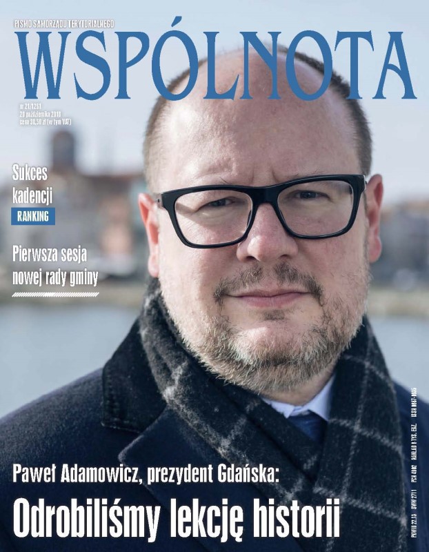 Pismo Samorządu Terytorialnego WSPÓLNOTA -                     21/2018                