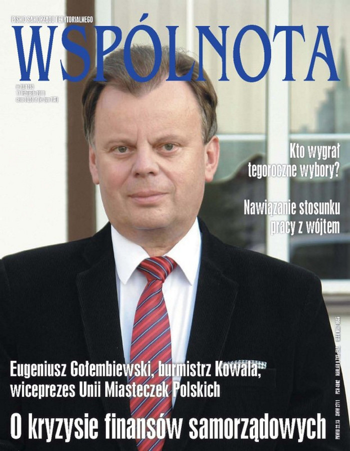 Pismo Samorządu Terytorialnego WSPÓLNOTA -                     23/2018                