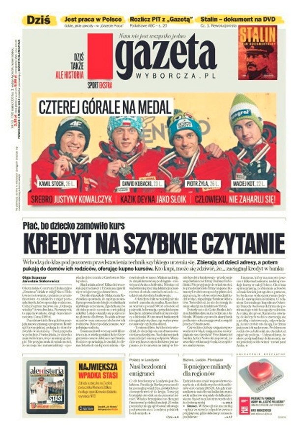 Gazeta Wyborcza -                     2013-03-04                