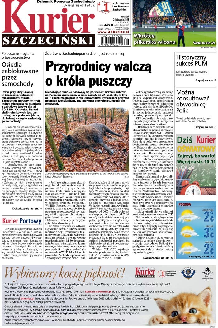 Kurier Szczeciński -                     2023-01-26                