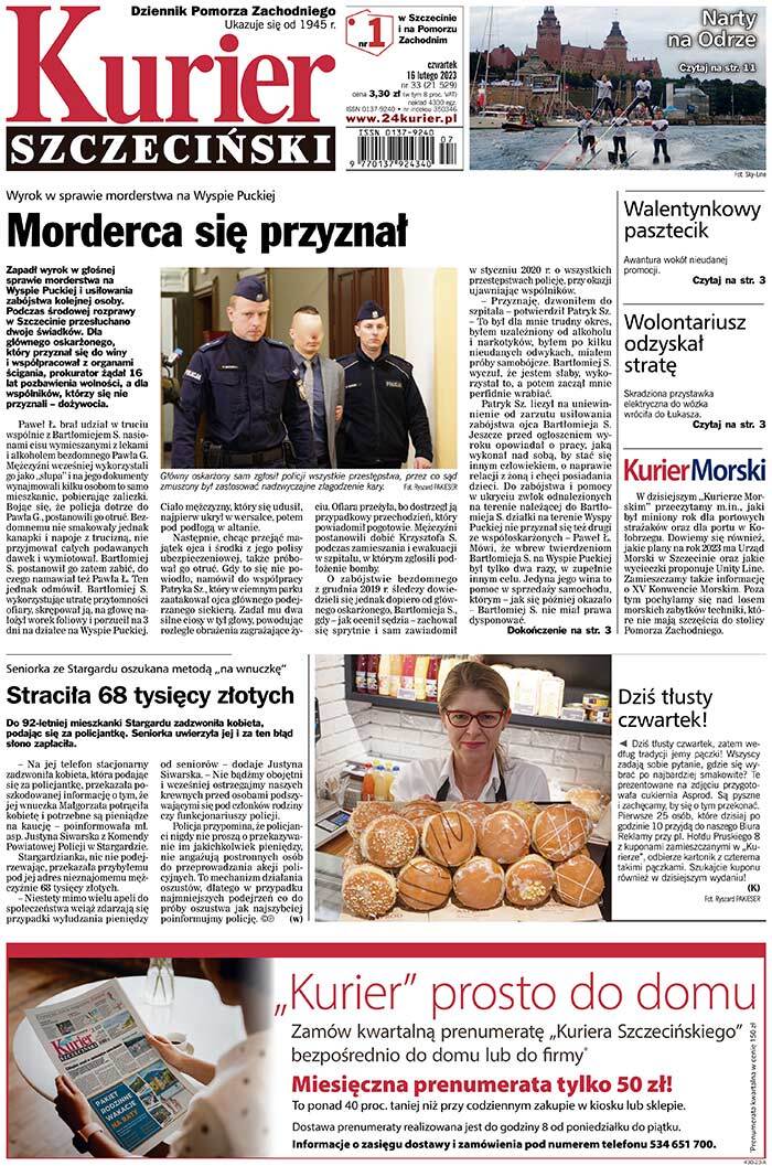 Kurier Szczeciński -                     2023-02-16                