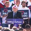Jarosław Kaczyński przemawia podczas pikniku rodzinnego w Woli Rzędzińskiej, fot. Facebook PiS
