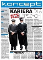 Debiutuje studencki magazyn „Koncept”. Naczelnym Wiktor Świetlik