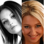 Hanna Krawczyńska i Agnieszka Lisowska-Kalicka