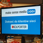 make sense media DOOH przejmuje obsługę ekranów w salonach Top-Press