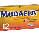 Modafen reklamowany jako „nowoczesne uderzenie w przyczynę objawów grypy” (wideo)