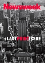 Ostatnia okładka „Newsweeka” z twitterowym tagiem