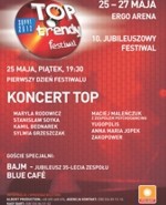 TOPtrendy 2012: jubileusz Bajmu, recital Blue Cafe
