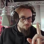 Łukasz Ciechański, fot. screen z YouTube'a Trójki