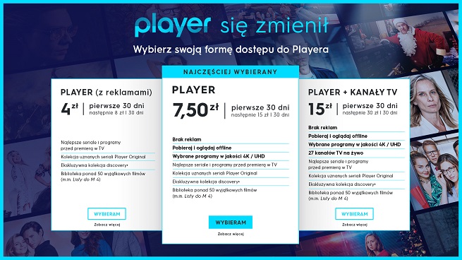Player.pl - cennik 2023, pakiety i promocje