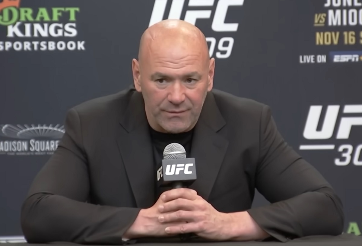 Dana White, fot. screen z youtube / UFC