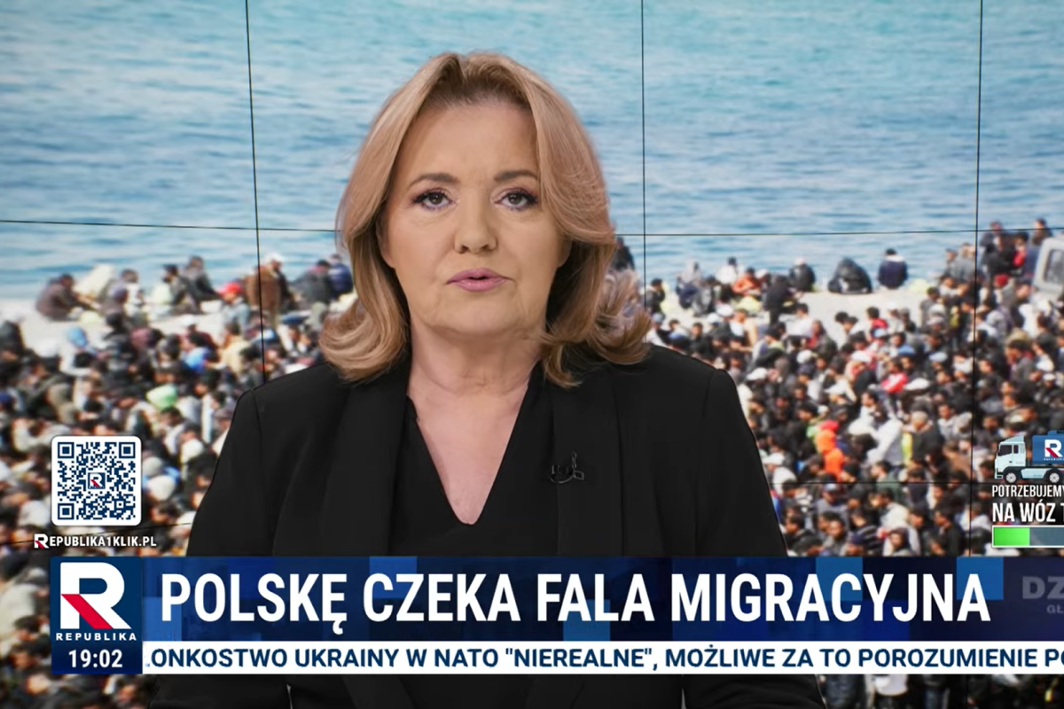 Republika ma sześć razy wyższą widownię niż wPolsce24. Ale nadaje o wiele mniej reklam