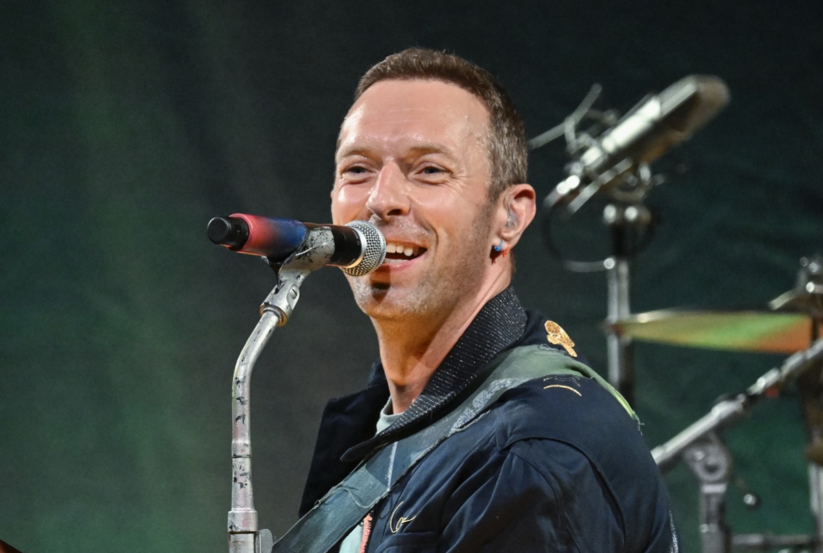 Chris Martin, wokalista Coldplay (fot. Evan Agostini/Invision/AP)