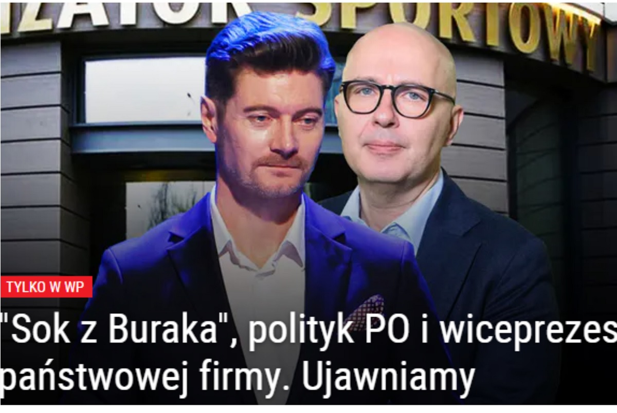 WP opisała przeszłość wiceprezesa Totalizatora Sportowego. Firma wstrzymuje reklamy