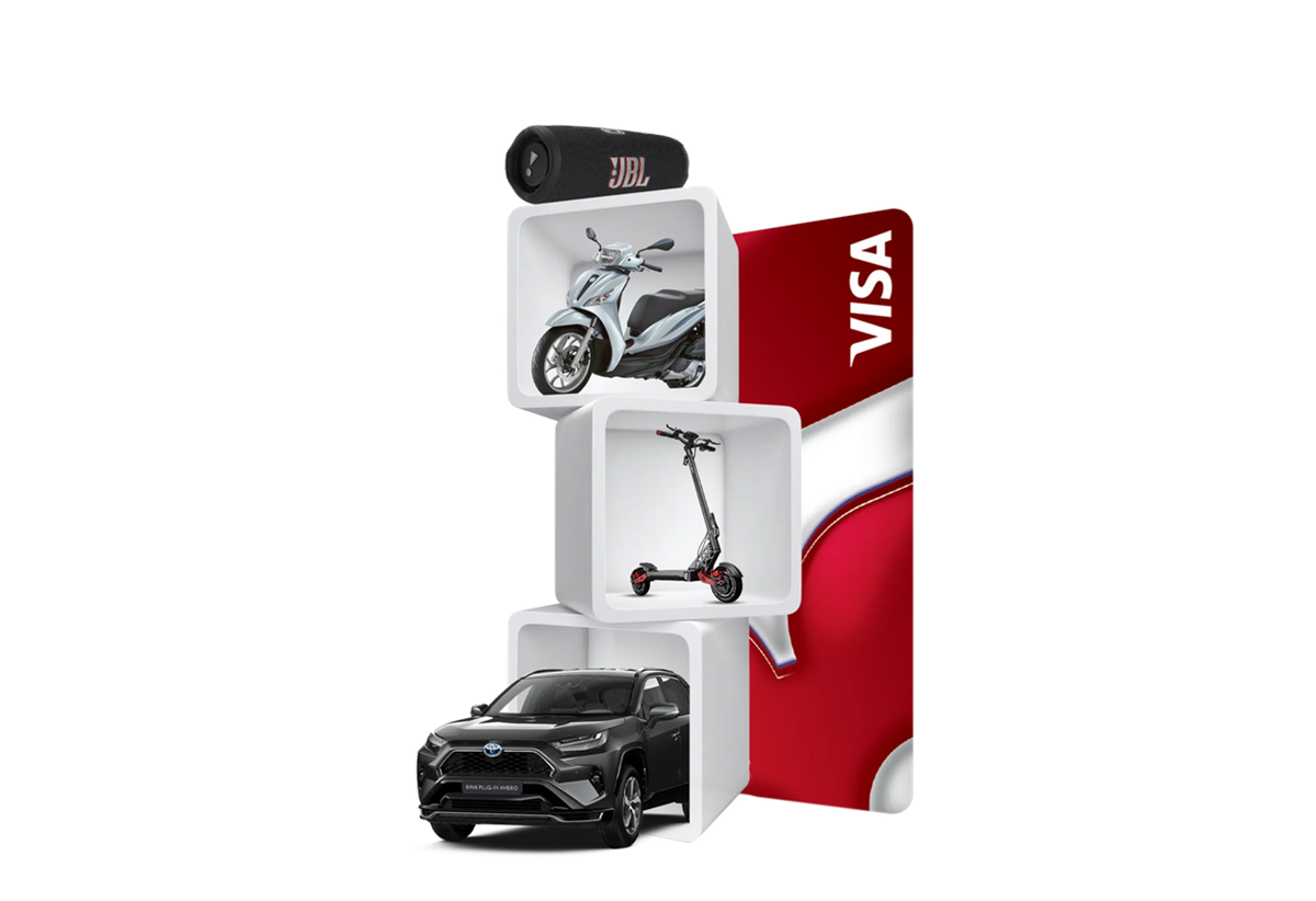 Wspólna loteria Visa i PKO Banku Polskiego. Do wygrania hybrydowa Toyota RAV4