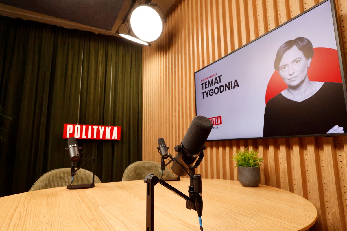 "Polityka" z nowym studiem do podcastów i wideocastów