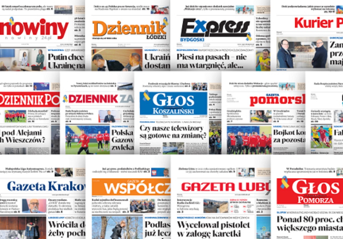 Mało, coraz mniej. Sprzedaż dzienników regionalnych skurczyła się o ponad 20 proc.