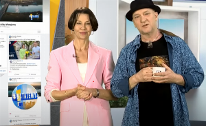 Anna Popek i Karol Kus, fot. TV Republika/YouTube
