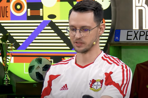 Mateusz Janiak w portalu Kanału Sportowego, fot. YouTube/ Kanał Sportowy