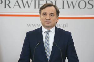 B. minister Zbigniew Ziobro (screen: YouTube/ Ministerstwo Sprawiedliwości)