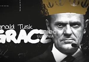 Kadr z niewyemitowanego filmu TVP o Donaldzie Tusku