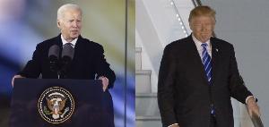 Joe Biden i Donald Trump (fot. Niemiec/AKPA)