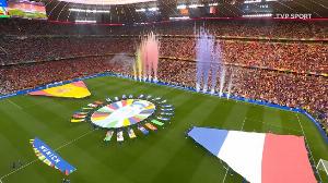Mecz Hiszpania-Francja na Euro 2024 (fot. screen z YouTube'a)