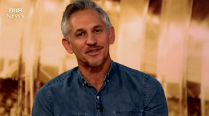 Gary Lineker, fot. YouTube. BBC