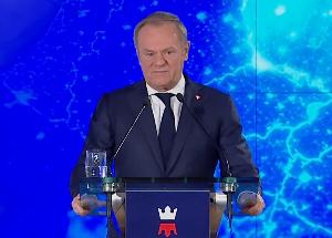 Donald Tusk, fot. screen z youtube / Kancelaria Premiera