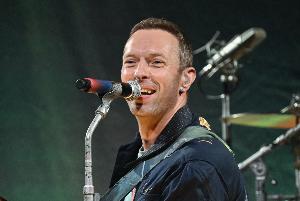 Chris Martin, wokalista Coldplay (fot. Evan Agostini/Invision/AP)