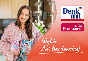 Ania Bardowska w reklamie dm 