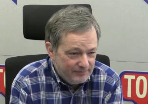 Jan Wróbel w studiu TOK FM