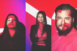 Monika Batorska, Agnieszka Troszkiewicz i Marcin Śliwiński
