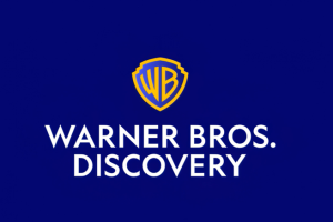 Logo Warner Bros. Discovery, właściciela TVN