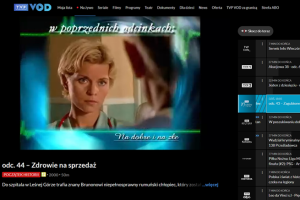 Kanał FAST Na dobre i na złe w TVP VOD