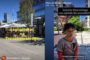 Przykładowe reklamy polityczne, kolaż WM