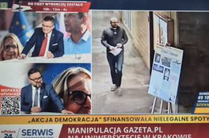 Telewizja wPolsce24 zaatakowała Grzegorz Wysockiego, fot. wPolsce24
