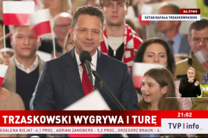 Wieczór wyborczy w TVP Info 