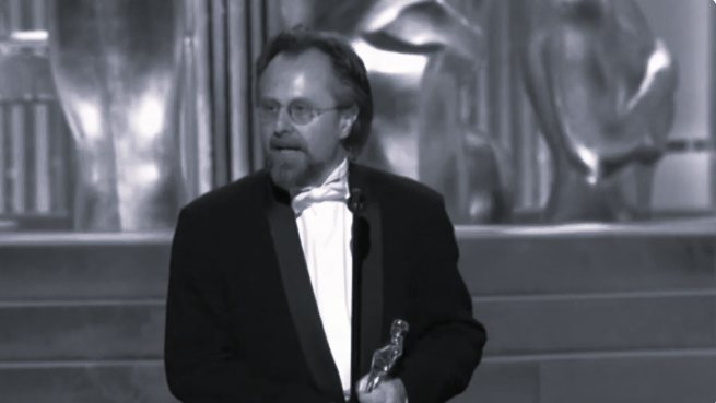 Jan A.P. Kaczmarek odbiera Oscara/YouTube
