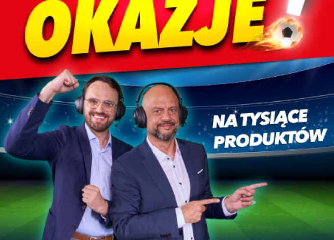 Mateusz Święcicki i Jacek Laskowski w reklamie RTV Euro AGD