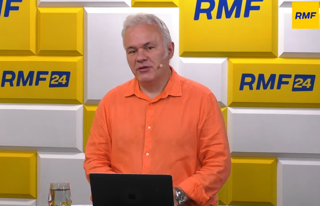 Robert Mazurek w RMF FM/YouTube
